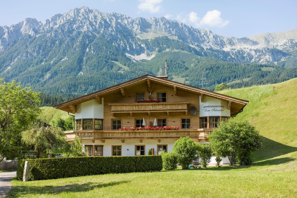 Appartementhaus Zum Schneider Scheffau am Wilden Kaiser Extérieur photo